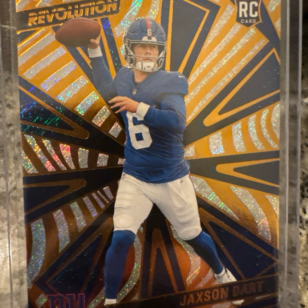 Jackson Dart Revolution Football Trading Cards